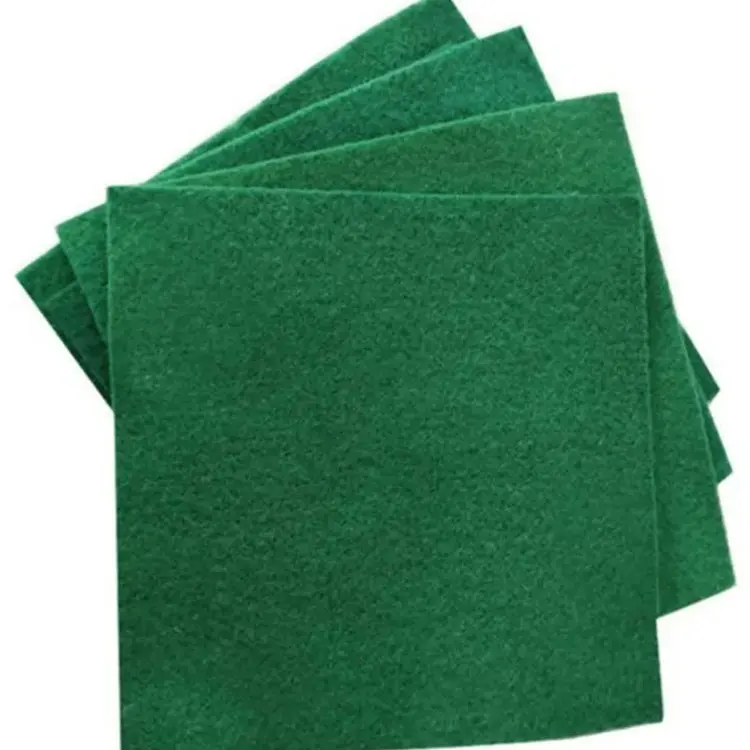 Hdpe/PP Uniaxial 25kn Geogrid For Roadbed Reinforcement Various Specifications of Needle Punch Geotextiles short Fiber