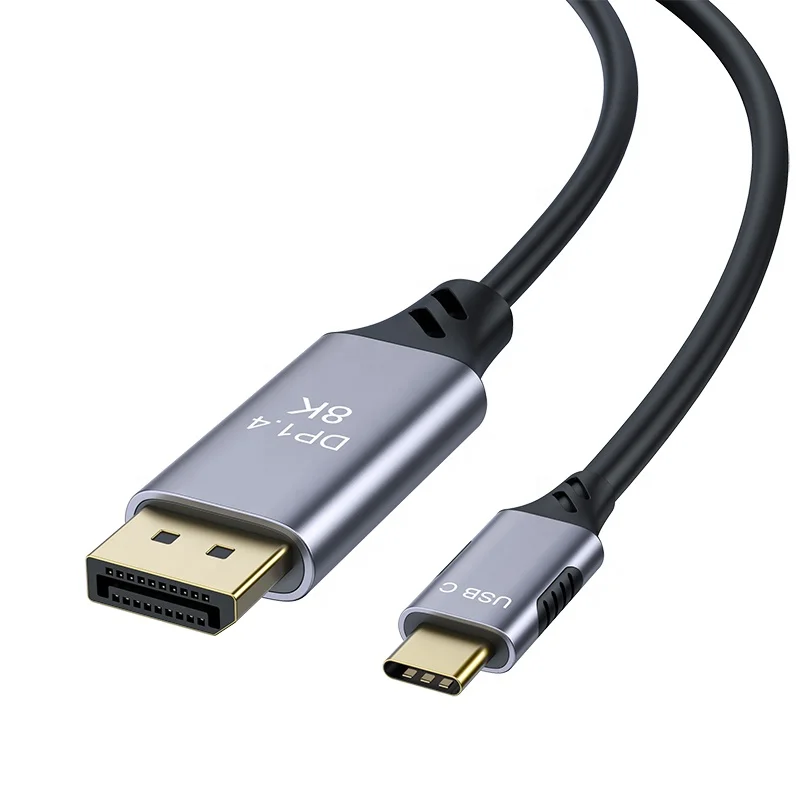 USB C to DP Cable 1m 2m 3m 4.58m Type C to DisplayPort Adapter Thunderbolt 3 Compatible
