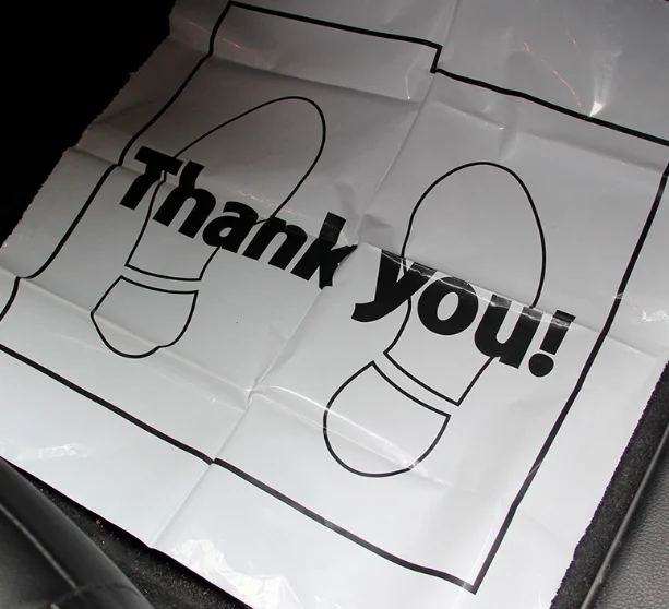 printed seat cover in rolls (250pcs/roll)