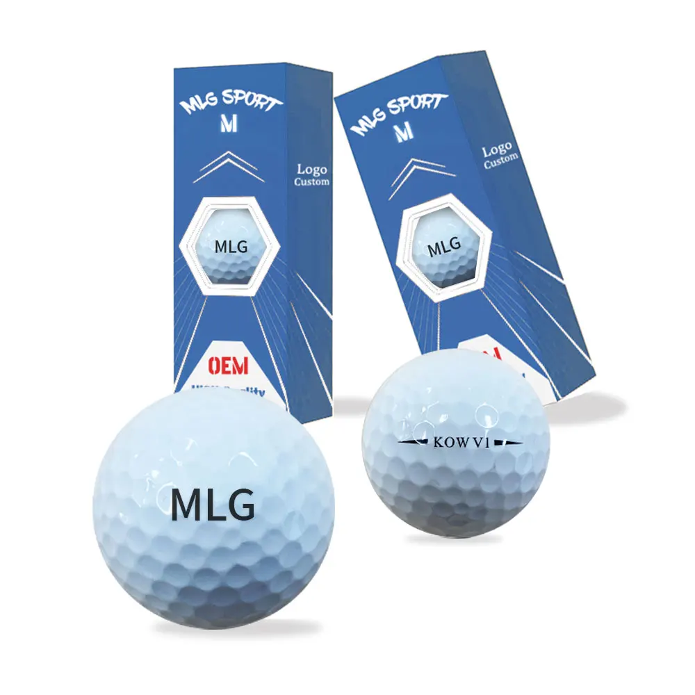 OEM Other Golf Products 2 3 4 Piece Surlyn Covered Custom Logo Golf Balls