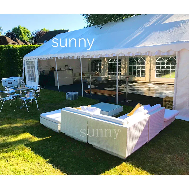 Большой шатер уличный из парусины палатка для торжеств свадебная 100 человек