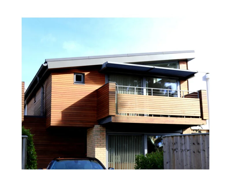 Облицовка деревянных внутренних и наружных стеновых панелей для транспортировки контейнерных домов, Облицовочный сайдинг из ДПК для использования на открытом воздухе