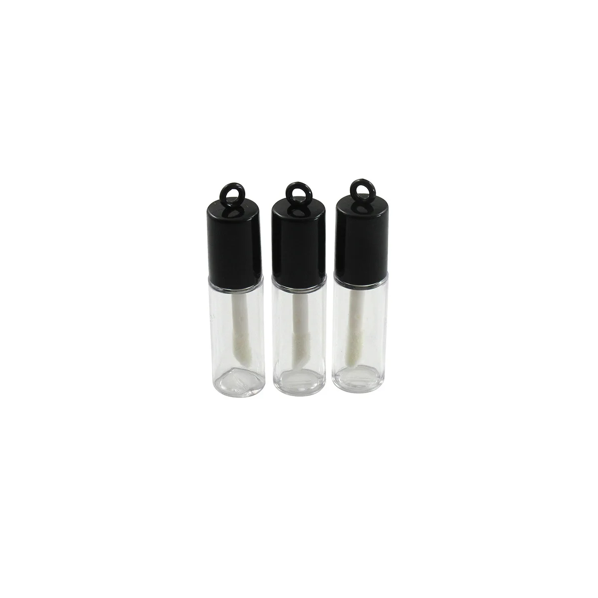 TM-LG1704 1.3ml 3ml empty mini lip gloss tubes  private label plastic injection bottle lip gloss vendor lip small gloss bottle