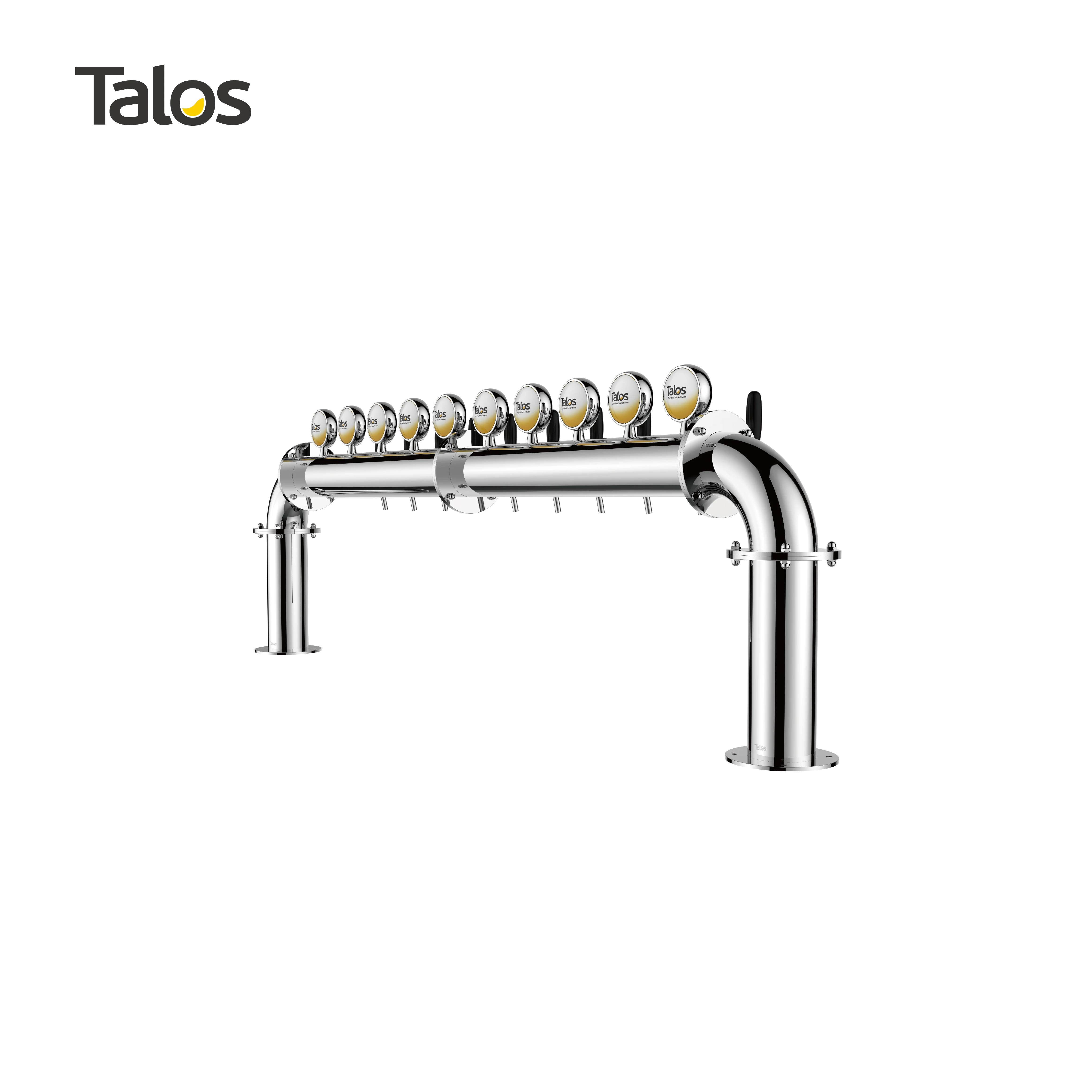 TALOS U type 10-way 102mm size Beer Column Beer Dispensing Tower