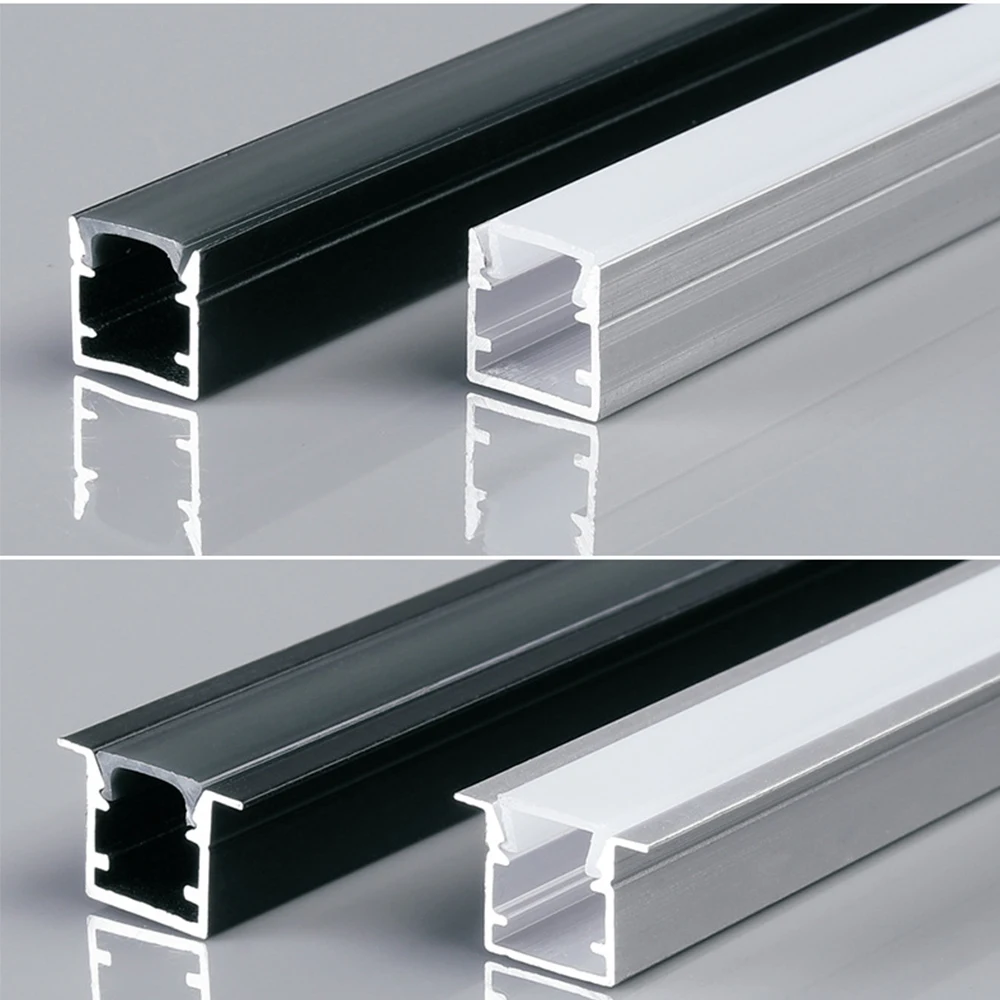 Chinese T5 Plaster Anodize LED Aluminum Profile Aluminum Extrusion for LED Strip Lights Housing Lighting Accessories