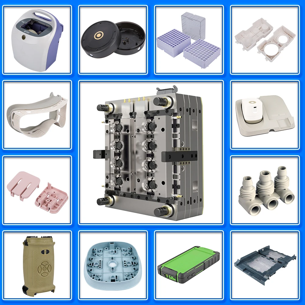TOPWELL Customized High Quality PP Abs Plastic Injection Parts  Molding Custom Injection Mold