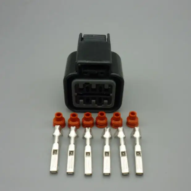 6 Pin PB625-06027 Female Automotive Waterproof Plastic Electronic Housing Connector Plug