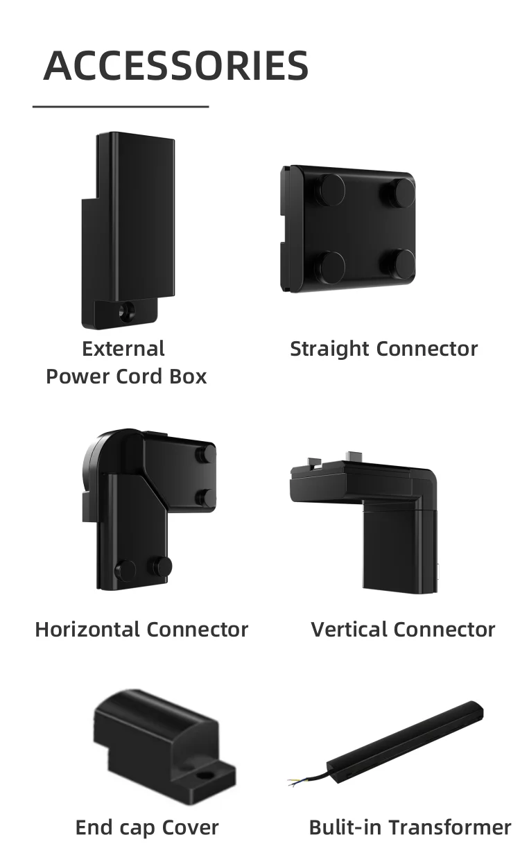 Ceiling Linear 48V Slim Rail Magnetic track Light System Ultra thin Surface Mounted Spotlight Led Magnetic Track Lighting