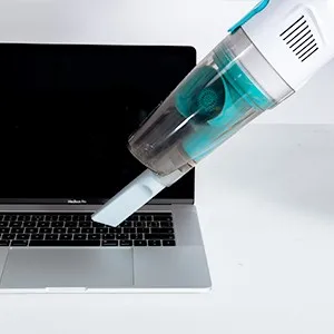 High end custom 600 W Wheeled floor brush Cyclone filtration system bed stick corded vacuum cleaner 2in1 with corded handheld