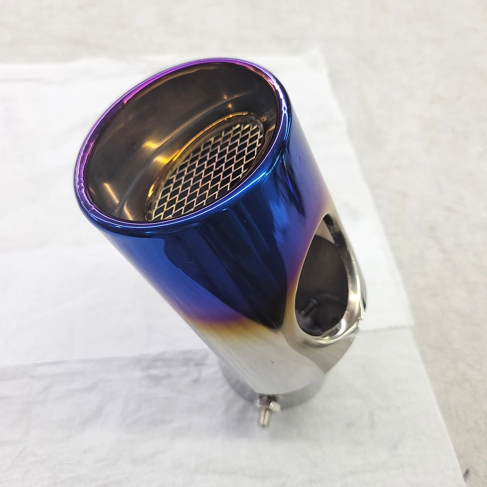 OEM Custom Car Muffler Universal Exhaust Muffler Tail Tip Pipes Stainless Steel