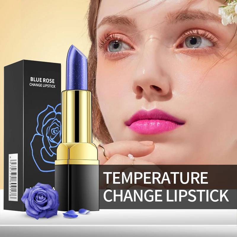 ECO Friendly Temperature Lipstick Magic Lipstick Change Color Lazy Lipstick Changing Tinted Pink Lip Tint Blam And Cheek Blam