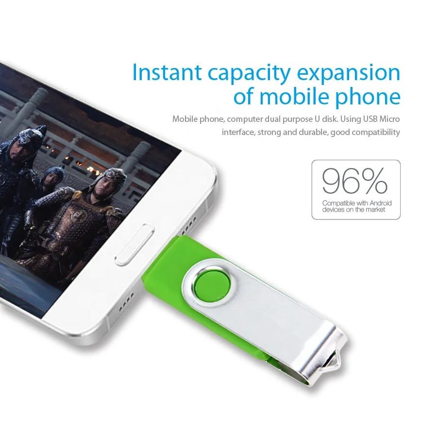
OTG Usb Flash Drives,OTG Usb For Smartphone & PC Pendrive Memory Stick OTG Ultra Dual 8GB USB Flash Driver 