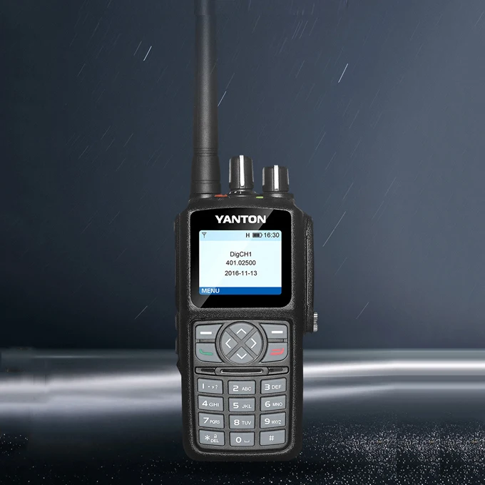 YANTON DM-980 компактный 1024 каналов VHF Любительская рация 5 Вт Цифровой DMR 2-way радио cb иди и болтай walkie