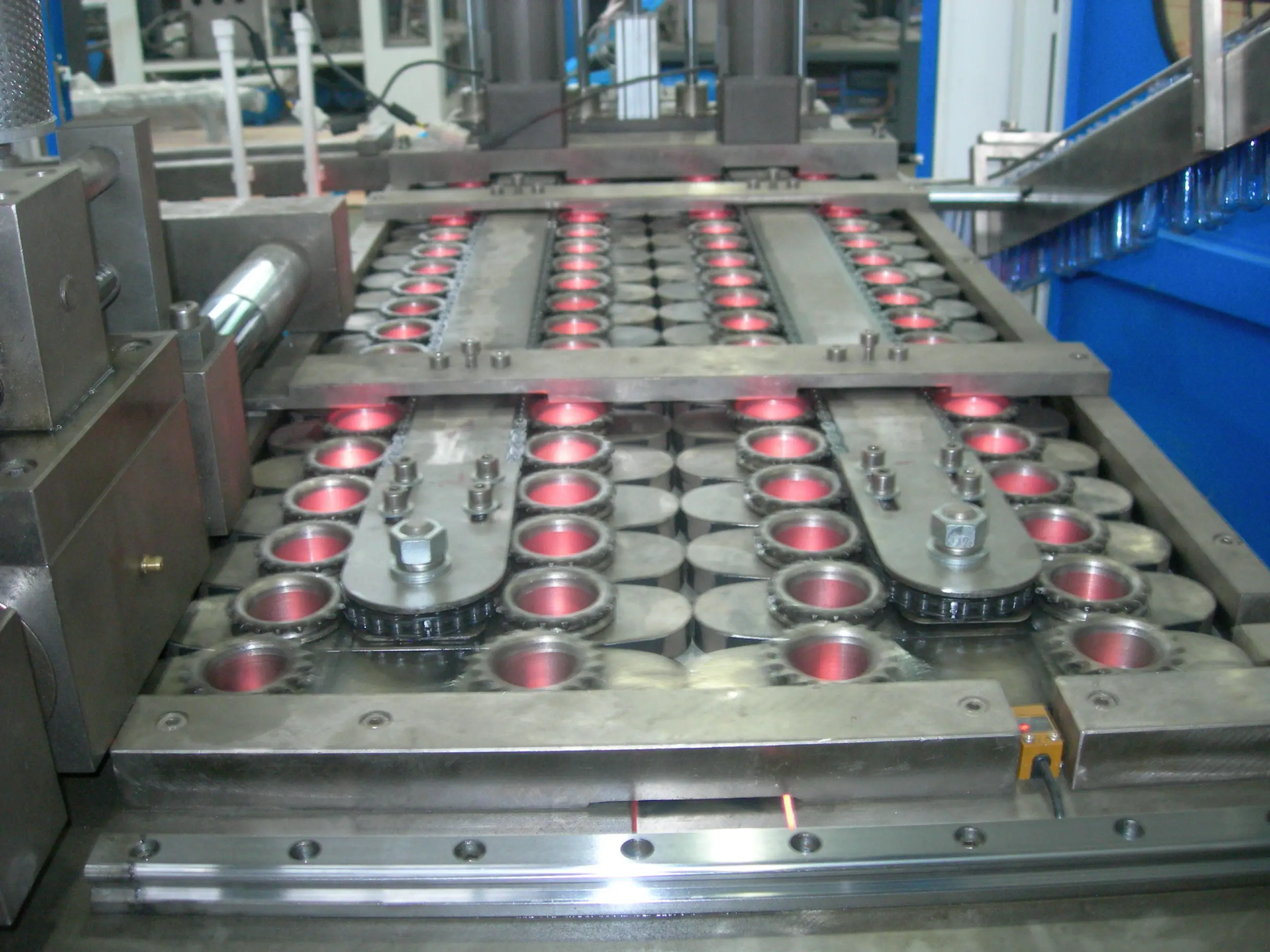Plastic bottle blow moulding