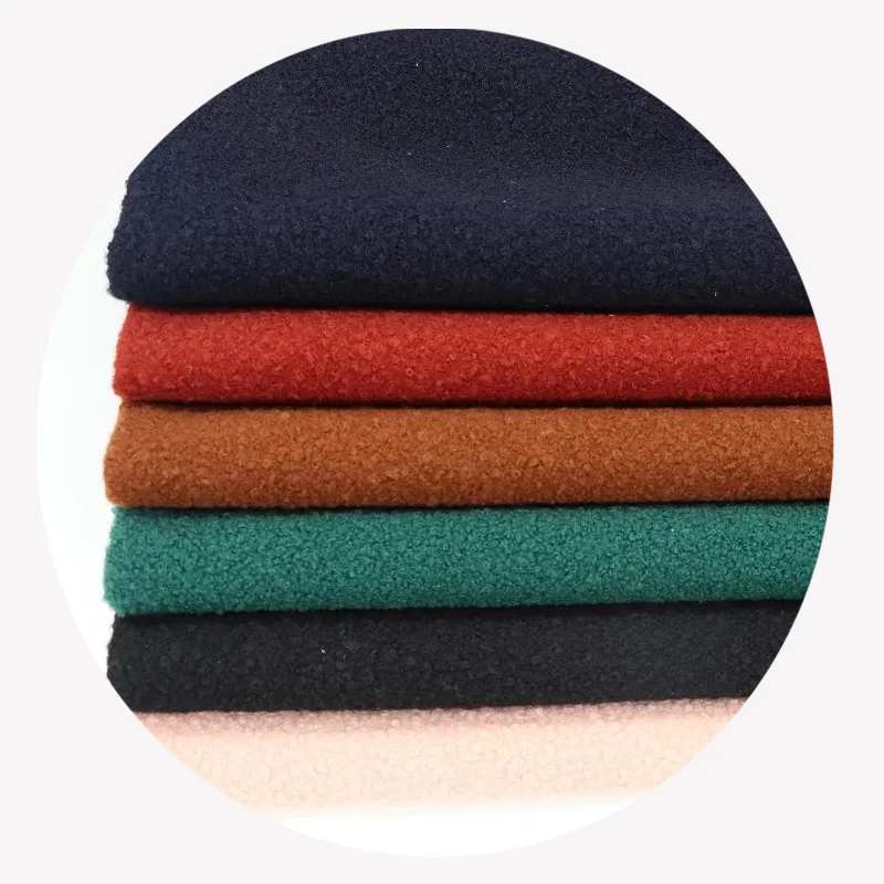 High Quality 100%Polyester 360GSM Anti-Pill Knitted Polar Fleece Fabric With Double Brushed Fabric For Women Coat