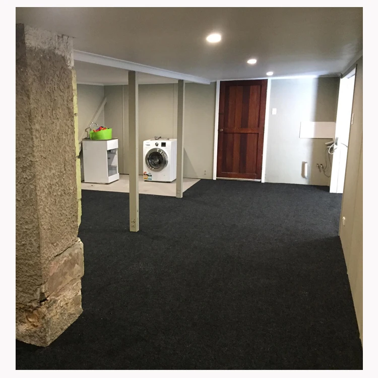 Heavy duty charcoal muti-colors high quality professional nz garage carpet wholesale
