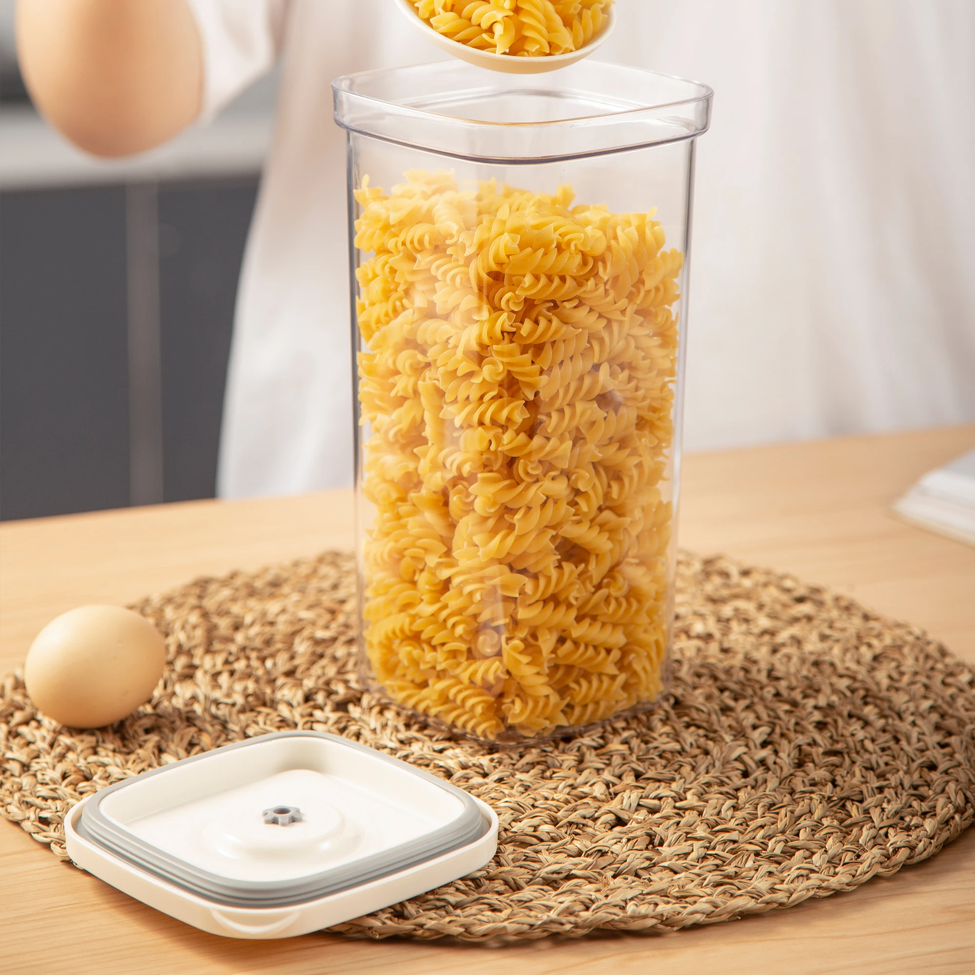 Вакуумный герметичный контейнер для хранения пищевых продуктов с ручным насосом герметичное уплотнение сохранения свежести