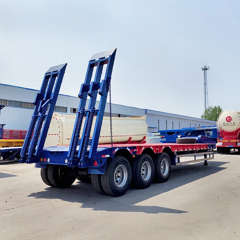 Chengda Group новые 3-осевые шины 1100R20 60 тонн Низкорамные полуприцепы