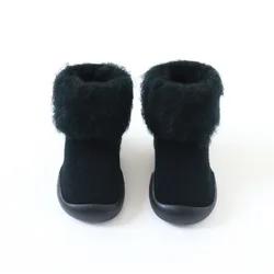 2019 high quality winter autumn new solid rubber sole baby sock shoes wholesale