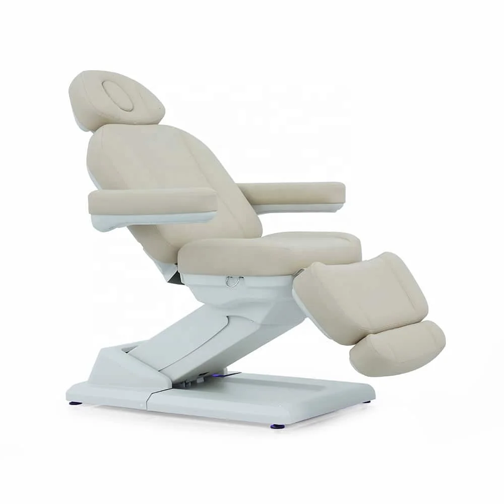 4 Motor Electric Lift Cosmetic Esthetician Beauty Salon Spa Lash Facial Dermatology Aesthetic Dermatology Chair Table De Massage