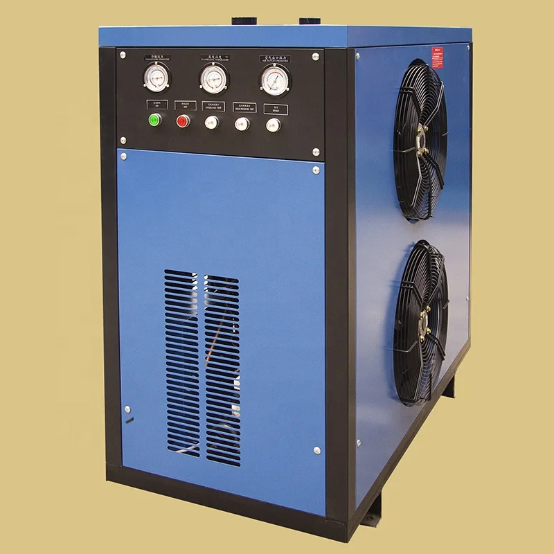 2.6m3/min Air freeze dryer Factory food grade refrigerated air compressor screw air compressor drying system equipment