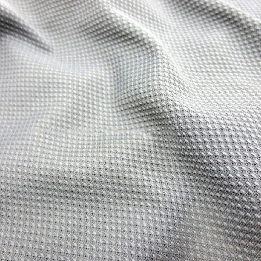 FREE SAMPLE Stretch Mesh T-Shirt Sportswear Football Shirt Fabric Breathable Polyester Knitted Mesh