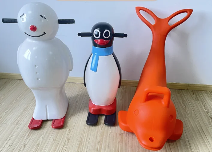 Children Dolphins Penguins balance walker for kids penguin skating aid