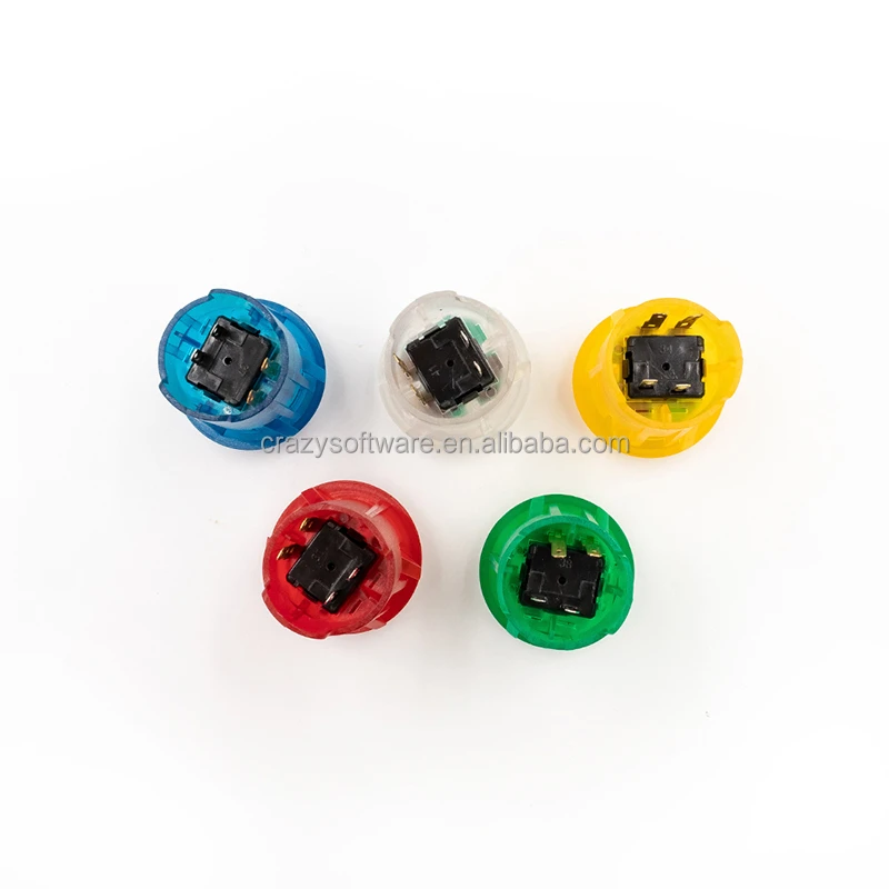 Top Quality Standard Push Buttons Switch For Arcade Games Console