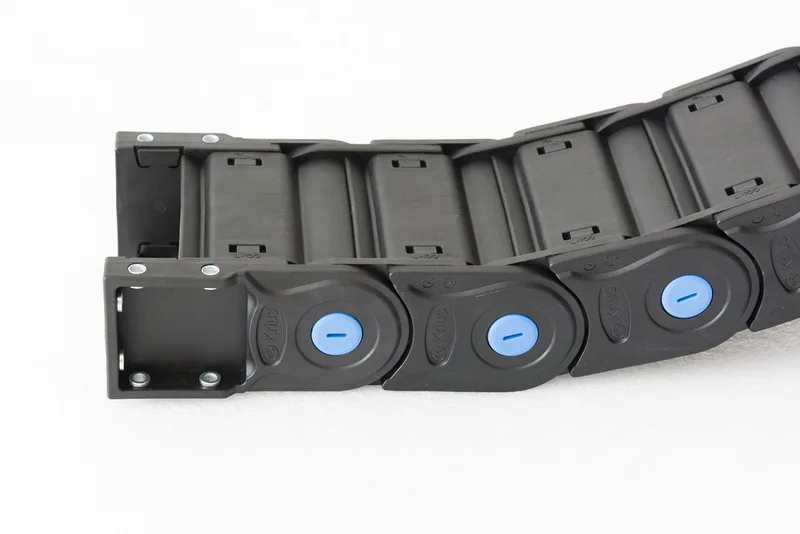 Plastic Nylon Plastic Bridge And Enclosed energy Drag Cable Carrier Chain