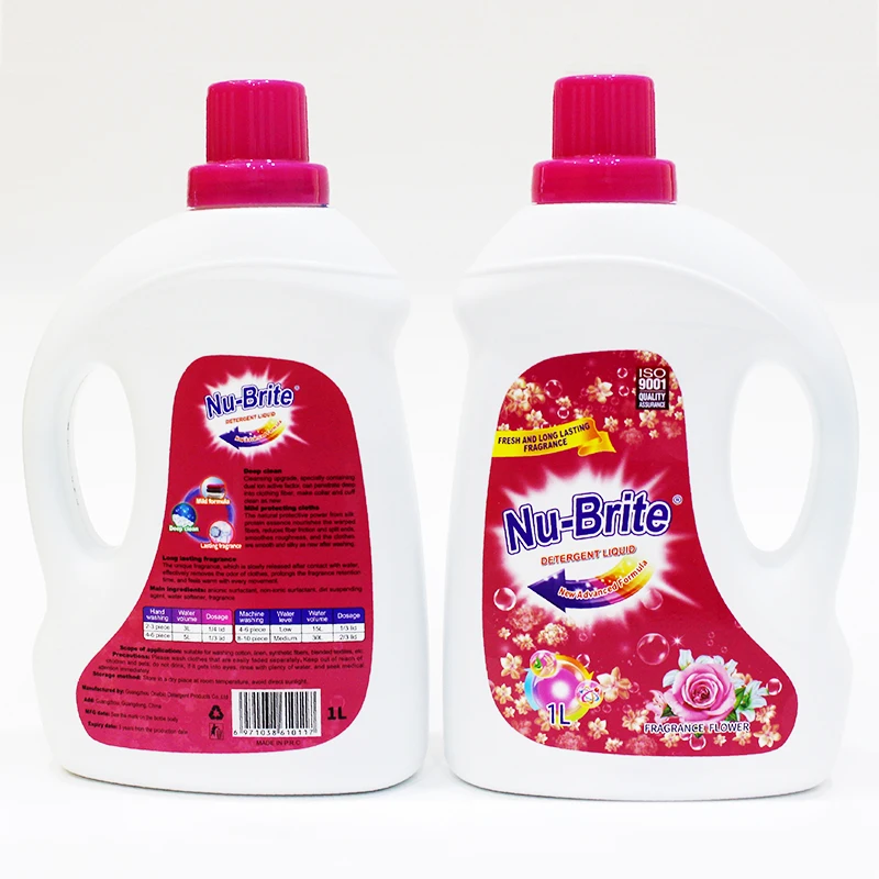 Factory Price 6% Detergent En Liquid Gel Laundry Detergent Soap Liquid for Washing Clothes