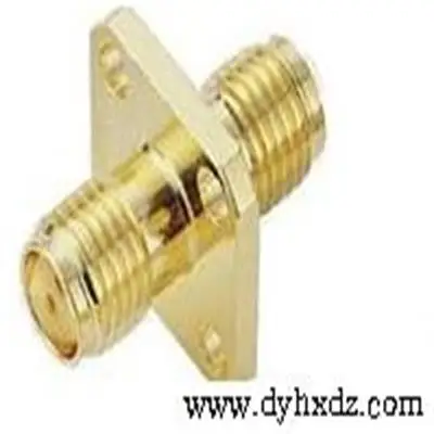 SMA jack to SMA 4holes flange mount female adaptor SMA
