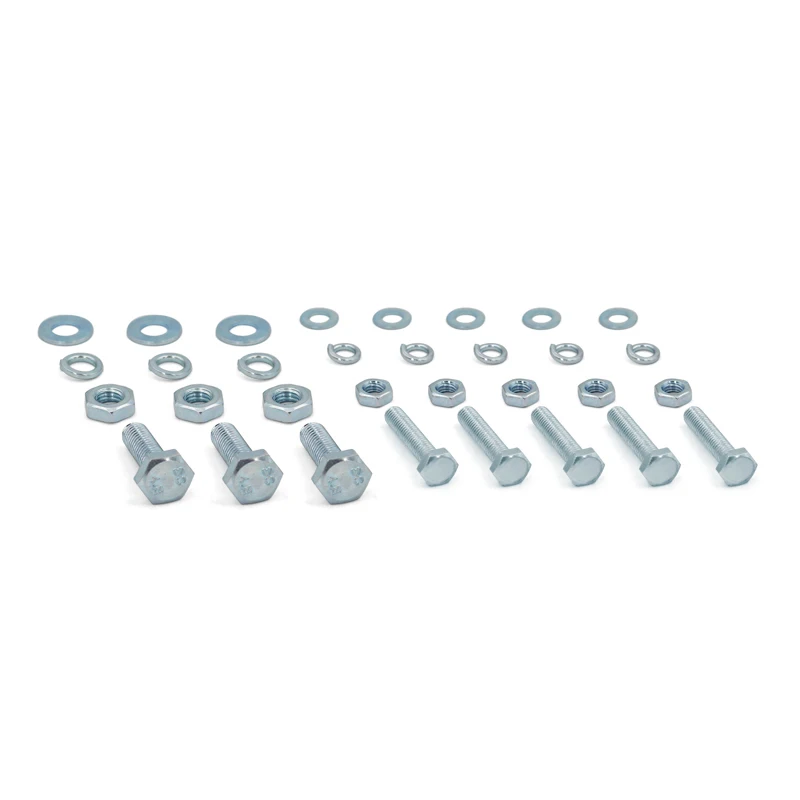 Nut and Bolt 32pcs Assortment Hex Nuts multi-layer gavanizztion