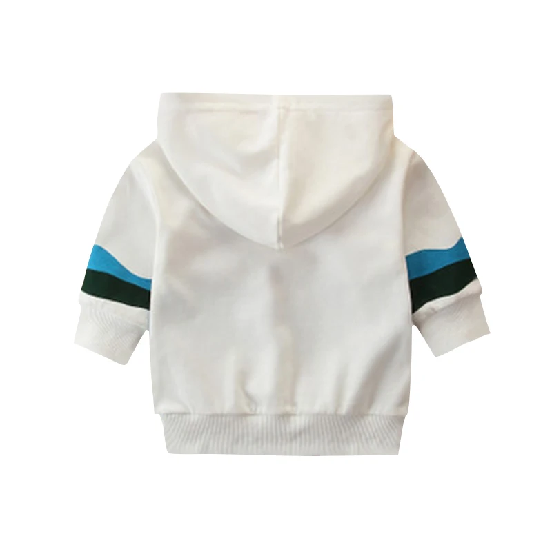 
High quality wholesale white hoodies baby boys hoodies cute printed kids hoodies 