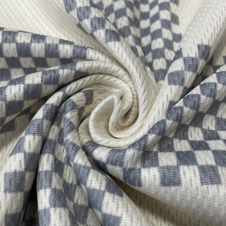 Sublimation Design Grid Pattern Custom Unique Class Collar Football Soccer Jersey