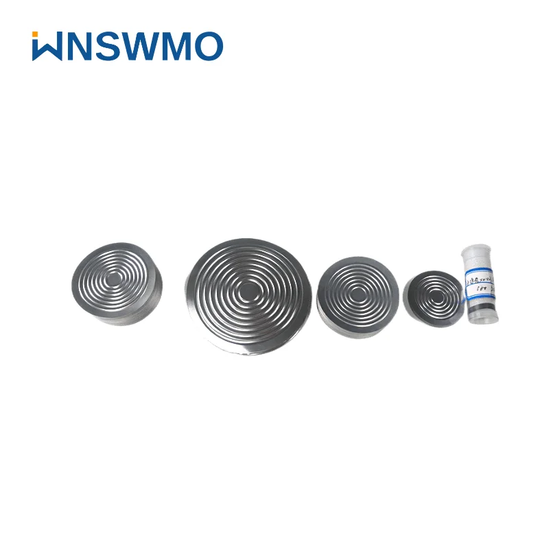 metal corrugated and flat diaphragm for pressure sensitive element