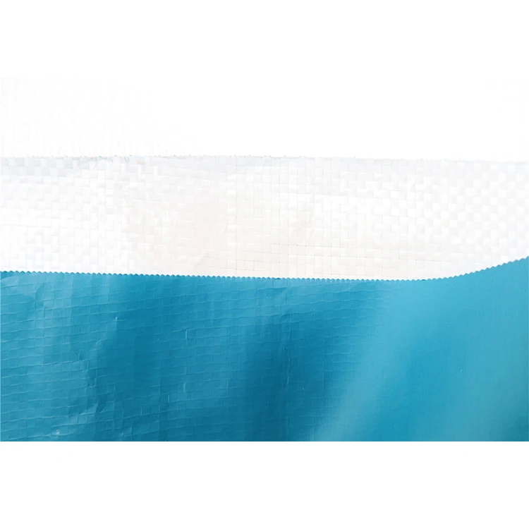 OEM plastic bopp woven laminated fish horse feed empty sack 50kg