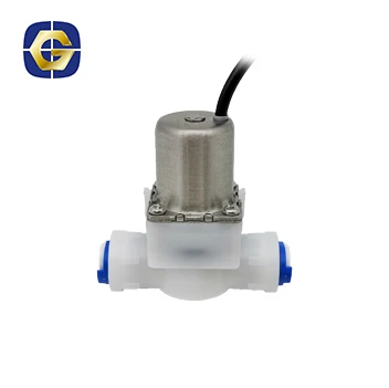 1/4 Quick connector DC24V Latching Solenoid Valve Power-On Holding Solenoid Valve for Drinking Water System