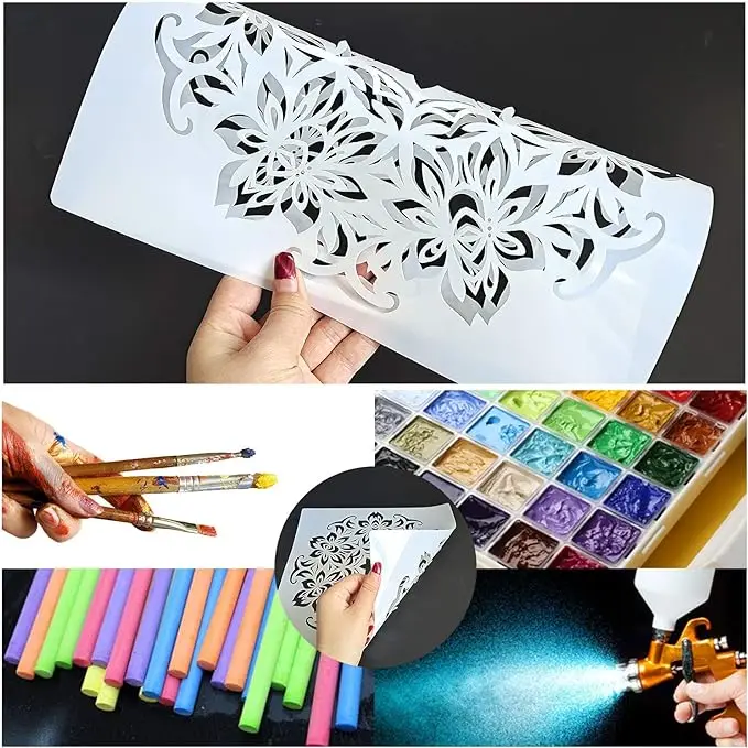 Personalised Large Reusable Stencil Painting Template Craft Kids Stencils for Decoration
