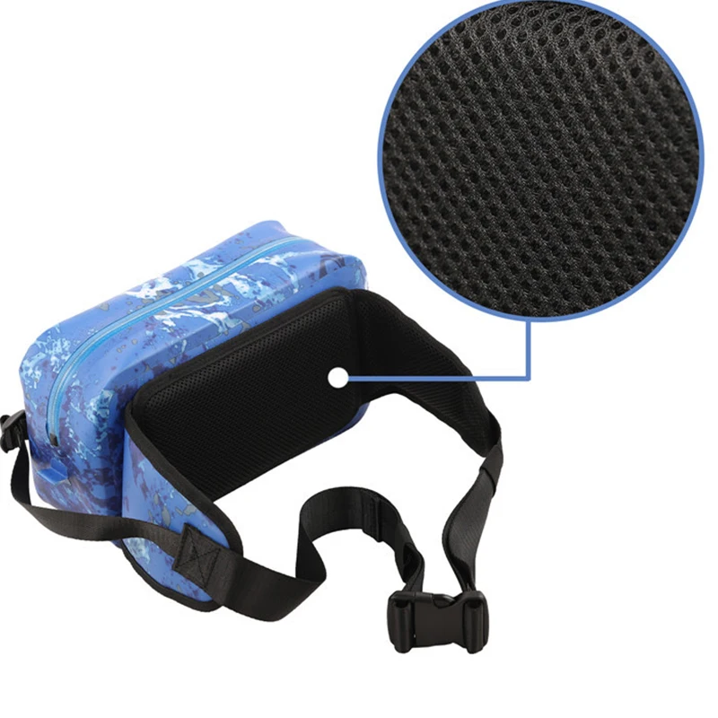 Custom Logo Durable Fashion Designer Outdoor Hiking Waist Bag Travel Luxury Mens Fanny Pack Waist Bag