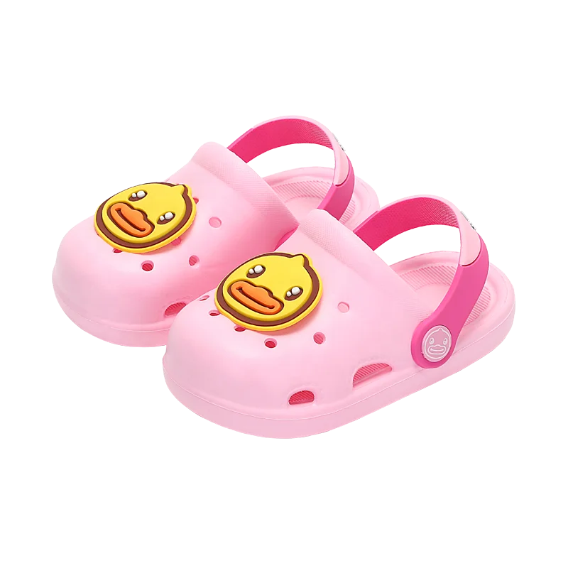 B.Duck Cartoon EVA Kids Garden Clogs Anti-Slip Beach Shoes Hot Selling Product