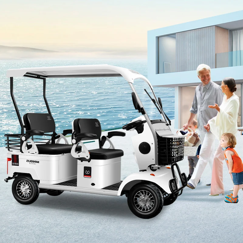 Wholesale 500w/800w 60v 4 Wheels  Scooter  For Elderly Golf Scooter  tricycle