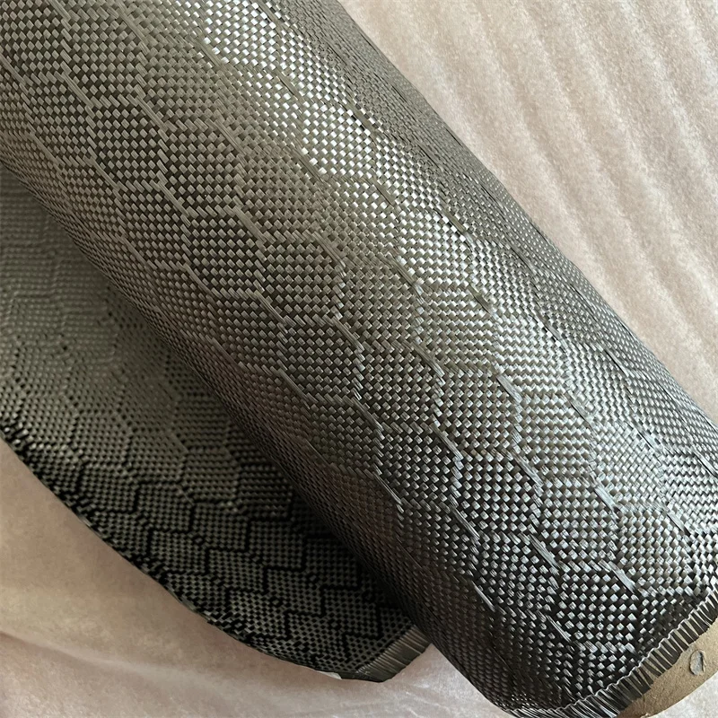 High Strength Football Hexagonal Carbon Fiber Fabric