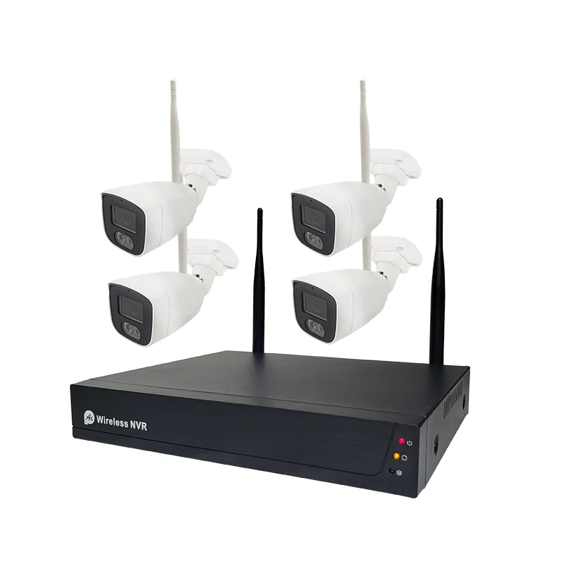 5MP 4CH NVR беспроводные камеры безопасности Tuya приложение Двусторонняя аудио система безопасности CCTV NVR комплект для домашнего CCTV Cam