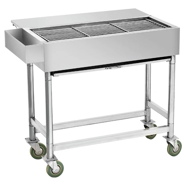 Economical stainless steel bbq grill durable charcoal bbq grills for sale