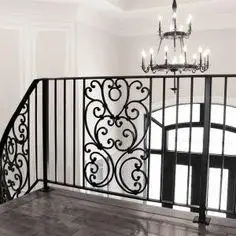 DB Hot Sale Villa Traditional Iron Wrought Railing Steel Panel  Used in Stairs or Balcony for Australia