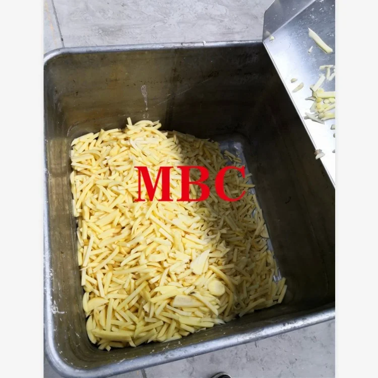 
200kg potato french fires processing production line / potato frozen french fries making machine 