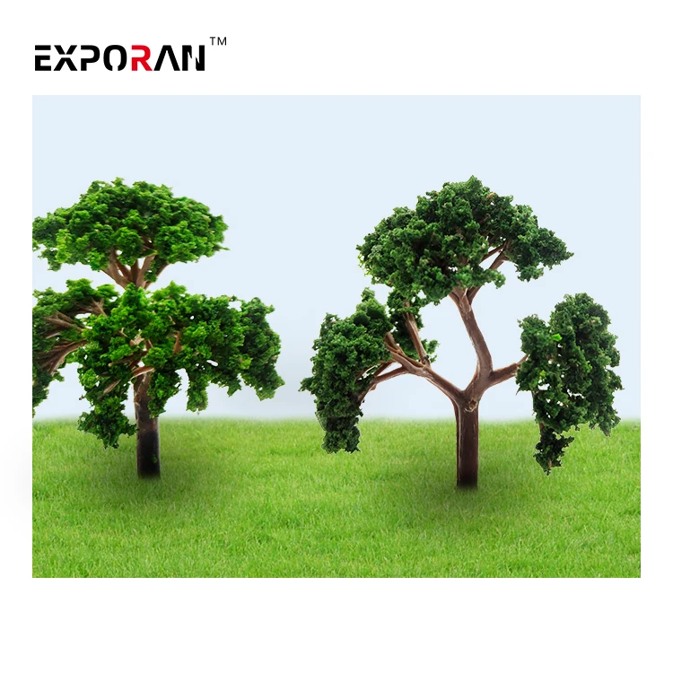 Architecture Customized Model Tree ho scale model making trees architectural model grass