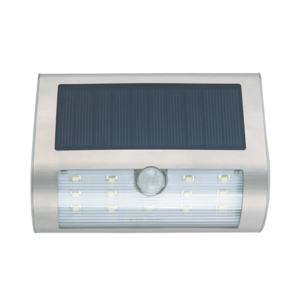 
Eslas Courtyard Garage Garden Waterproof Motion Sensor Outdoor LED Solar Light Low Lumen Energy Saving Solar Panel 