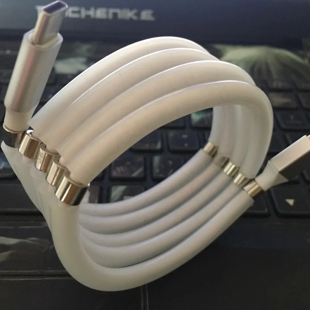 2020 Dinner Calla Flexible Strong Magnet Otg Charger Cable in Winder