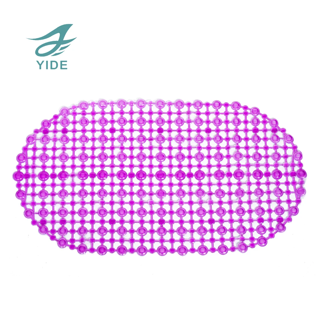 YIDE Amazon Best Selling Wholesale colorful PVC Solid Color Pearl Bathroom Bath Tub Mat